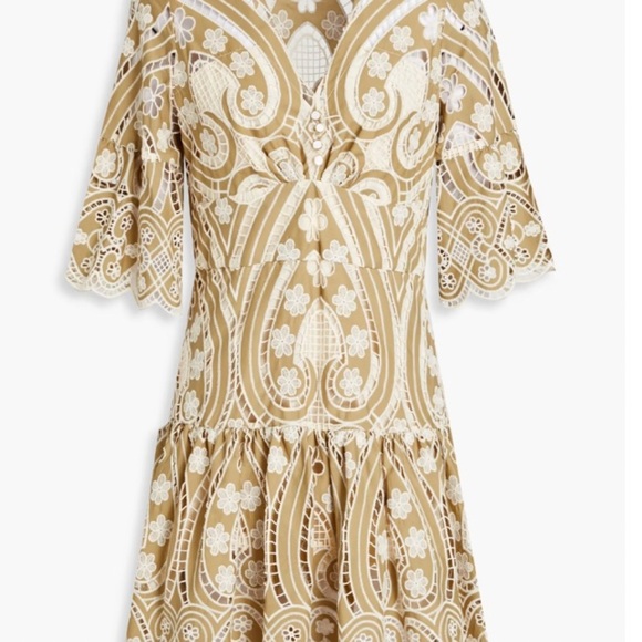 New Sandro Lace Mini Dress (FR 36) - Picture 5 of 6